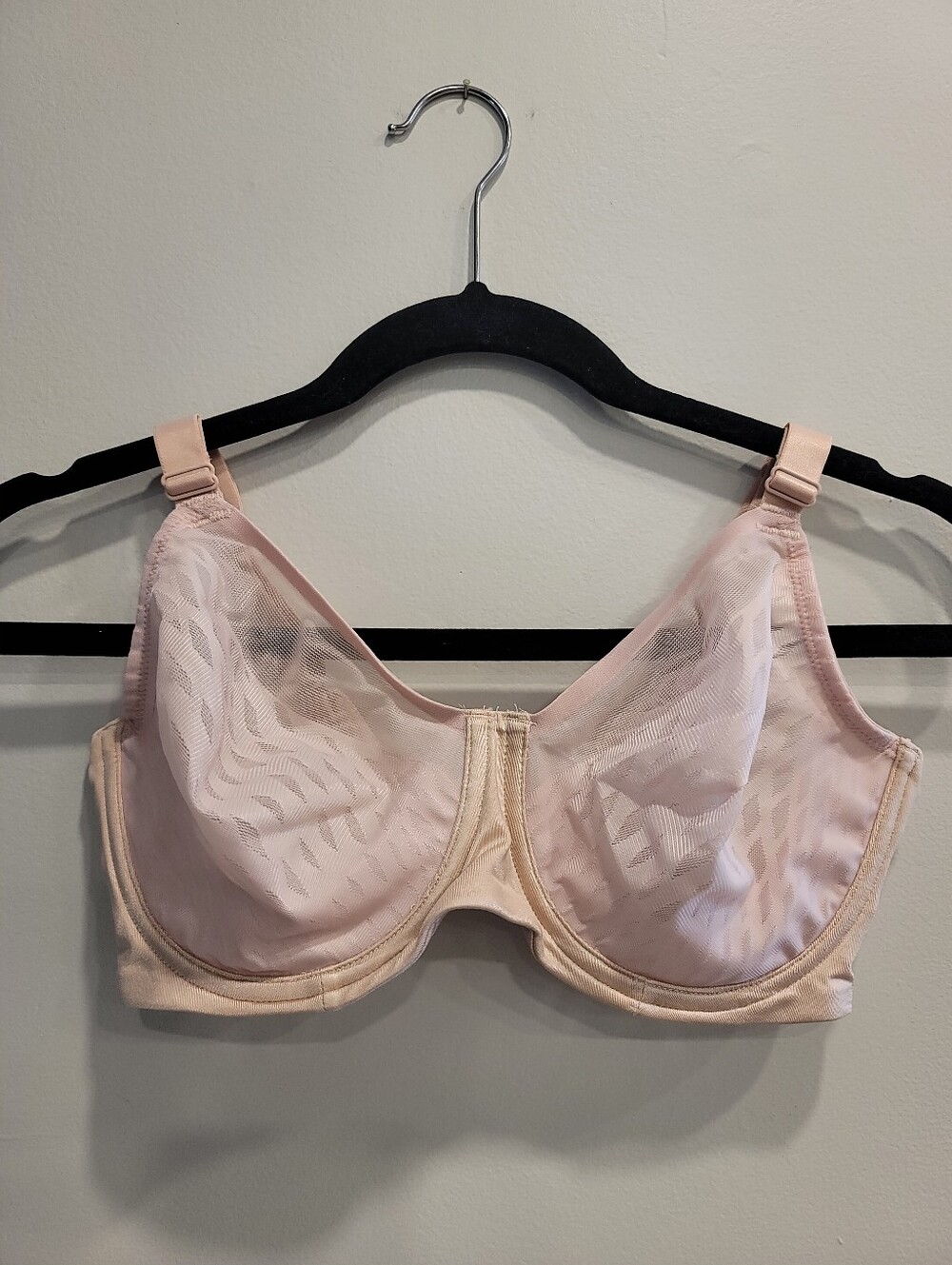 36DD Wacoal Rose Dust Elevated Allure Underwire Bra EUC - Picture 3 of 8